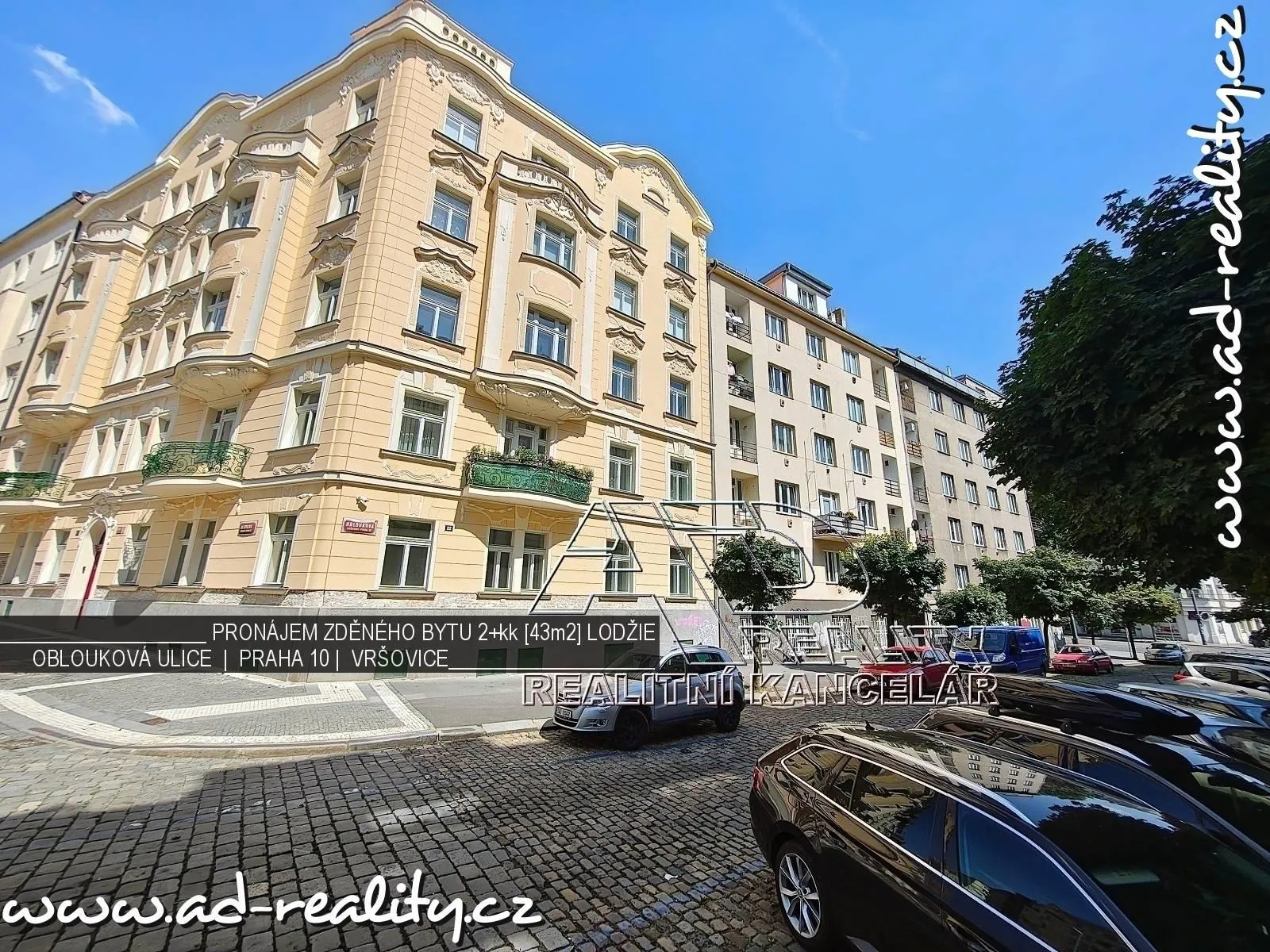 2+kk, Oblouková, Praha 10 - Vršovice