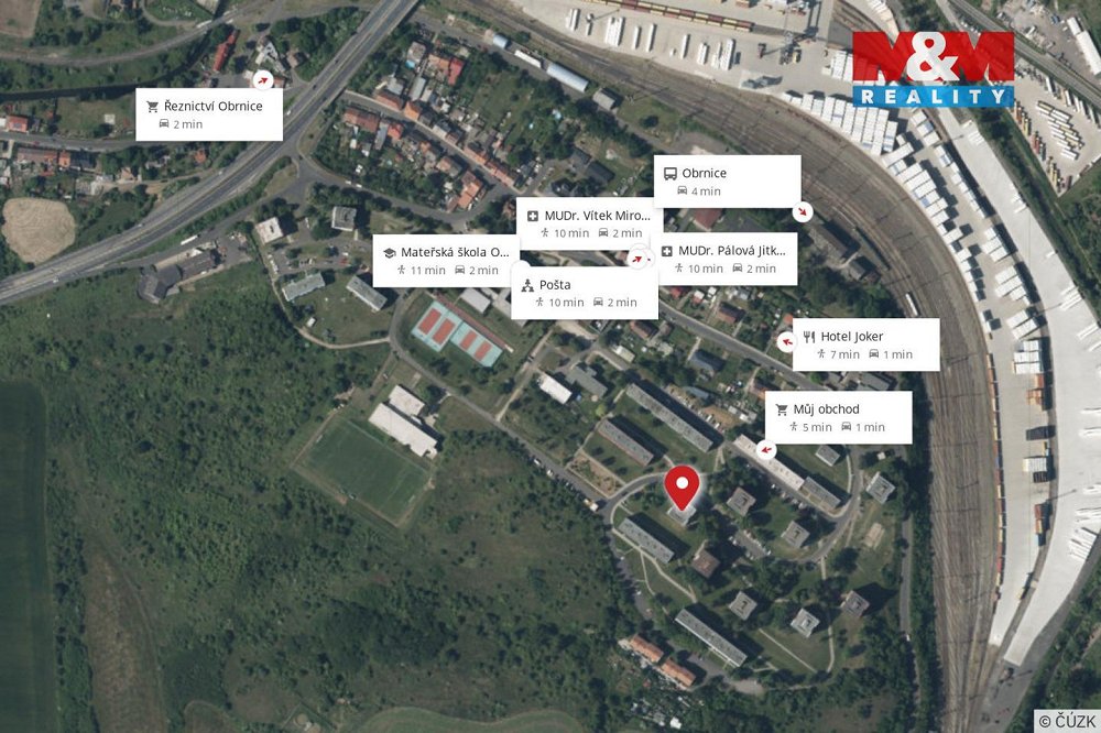 4+kk, Nová výstavba, Obrnice, Most, Ústecký kraj
