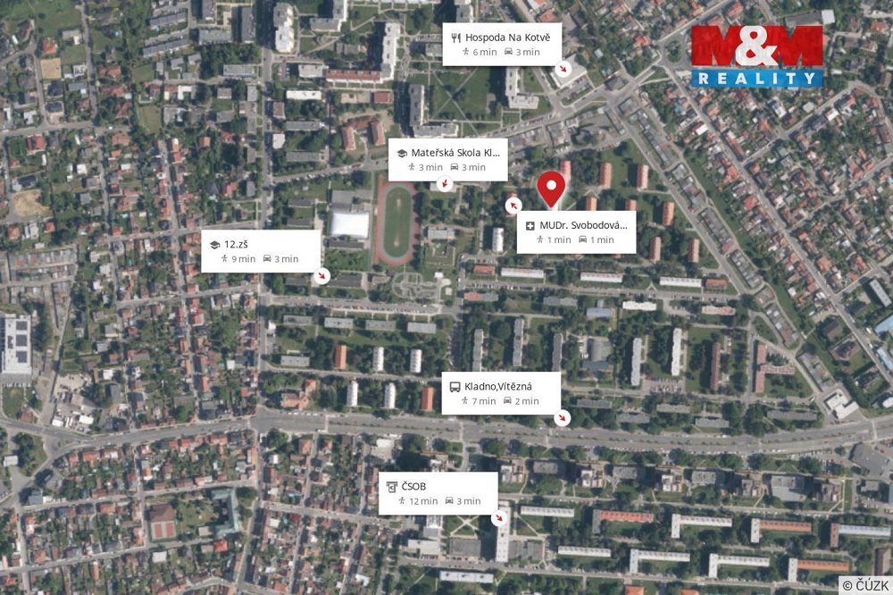 1+1, Sokolovská, Kladno, Středočeský kraj