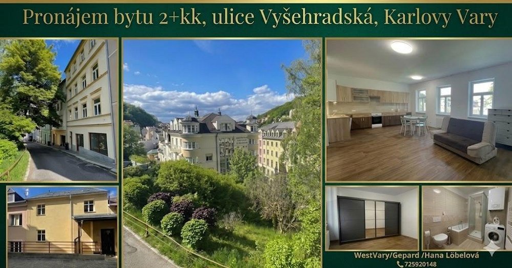 2+kk, Vyšehradská, Karlovy Vary, Karlovarský kraj