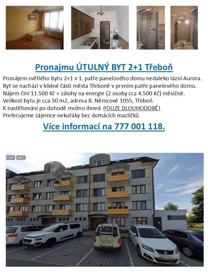 2+1, Jindřichův Hradec, Jihočeský kraj