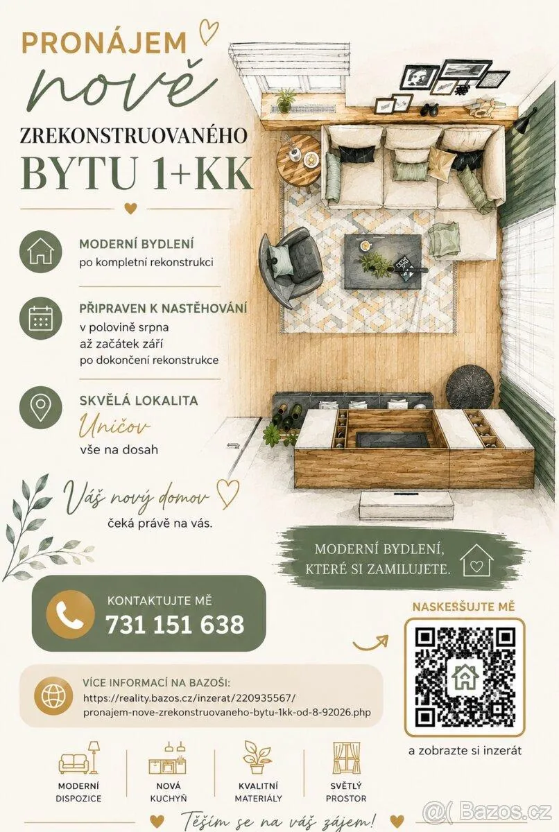 1+kk, Uničov, Olomouc, Olomoucký kraj