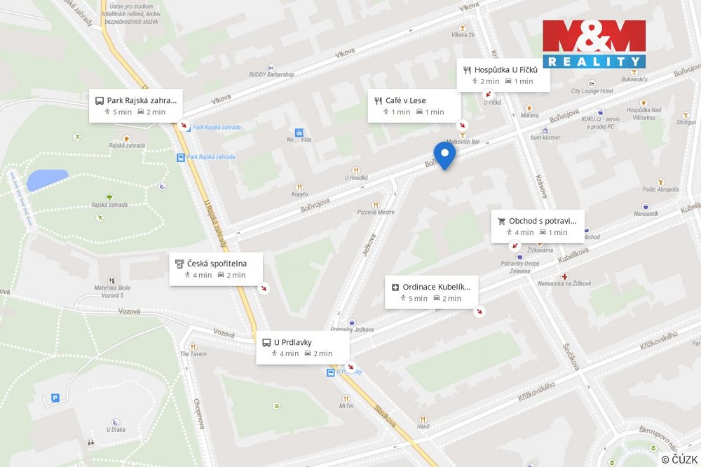 1+kk, Bořivojova, Praha 3 - Žižkov