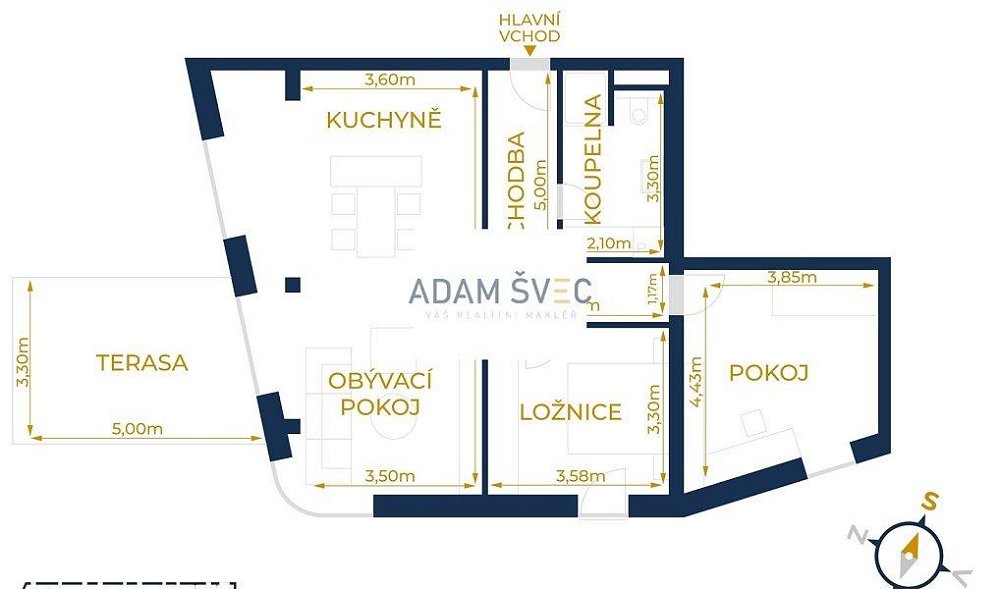 3+kk, Ostravská, Olomouc, Olomoucký kraj