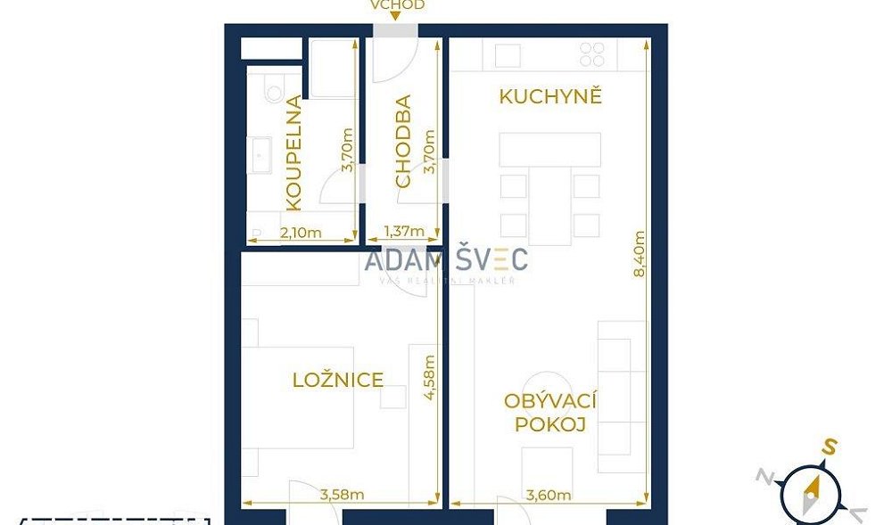 2+kk, Ostravská, Olomouc, Olomoucký kraj
