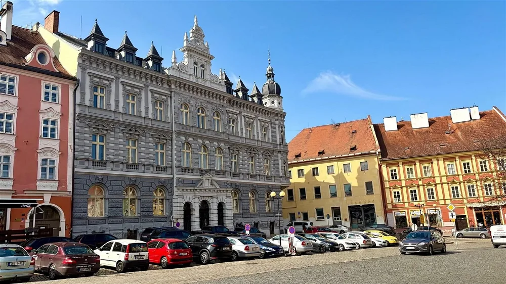 3+kk, náměstí Krále Jiřího z Poděbrad, Cheb, Karlovarský kraj